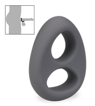 Load image into Gallery viewer, Doppel-Cockring aus medizinischem Silikon Noot