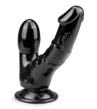 Load image into Gallery viewer, Doppeldildo mit Saugfuß Stallion