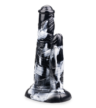 Load image into Gallery viewer, Doppeldildo mit Saugnapf Zentaur
