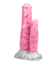Load image into Gallery viewer, Doppeldildo mit Saugnapf Zentaur