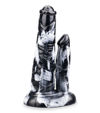 Load image into Gallery viewer, Doppeldildo mit Saugnapf Zentaur