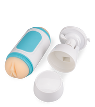 Load image into Gallery viewer, Double-Hole-Masturbator mit Saugfuß Sometimes