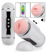 Load image into Gallery viewer, Double-Hole-Masturbator mit Stoßfunktion Party