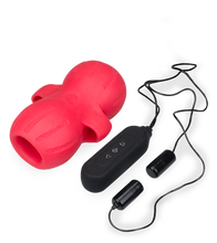 Load image into Gallery viewer, Double-Hole-Taschenmuschi mit Vibration Supernova