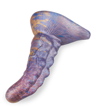 Load image into Gallery viewer, Dragon Dildo mit Kamm und Saugnapf 18 cm