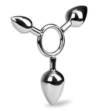 Load image into Gallery viewer, Dreifach-Analplug Pepper