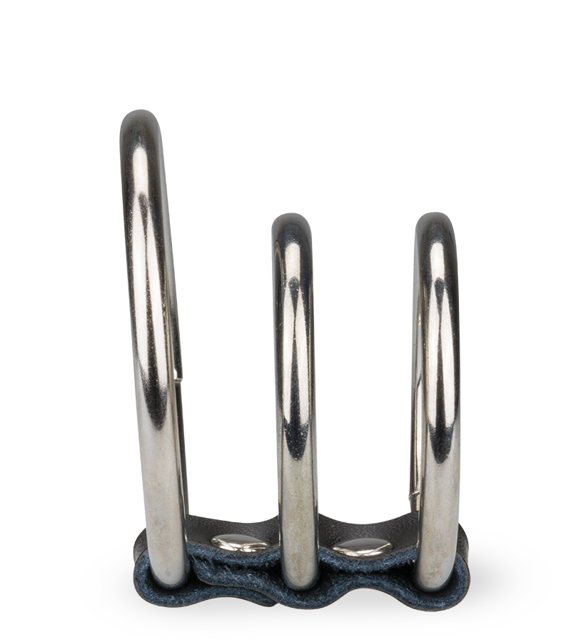Dreifach-Cockring aus Metall