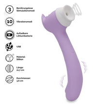 Load image into Gallery viewer, Druckwellenstimulator und G-Punkt-Vibrator Fox