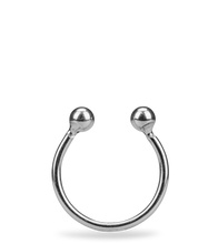 Load image into Gallery viewer, Eichelring aus Edelstahl Hufeisen