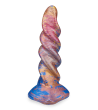 Load image into Gallery viewer, Einhorn-Dildo mit Saugnapf 22 cm