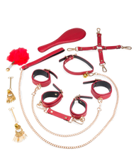 Load image into Gallery viewer, Elegantes BDSM-Set 8-teilig