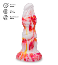 Load image into Gallery viewer, Fantasy-Dildo mit Saugnapf HaeTae