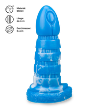 Load image into Gallery viewer, Fantasy-Dildo mit Saugnapf Jormungand