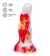 Load image into Gallery viewer, Fantasy-Dildo mit Saugnapf PiYao