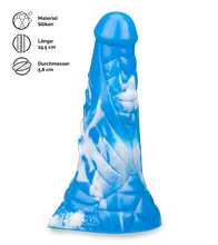 Load image into Gallery viewer, Fantasy-Dildo mit Saugnapf Polaris