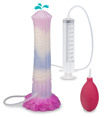 Fantasy-Spritzdildo mit Saugnapf Sleipnir