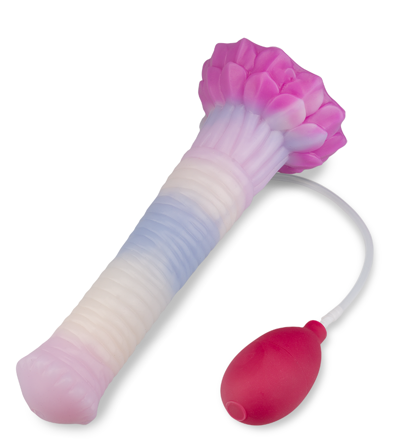 Fantasy-Spritzdildo mit Saugnapf Sleipnir