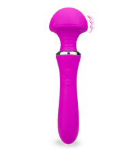 Load image into Gallery viewer, Fantasy-Wand-Vibrator mit breitem Massagekopf 12 Modi