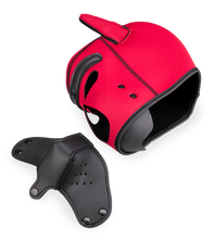 Load image into Gallery viewer, Farbige Puppy-Play-Hundemaske aus Neopren