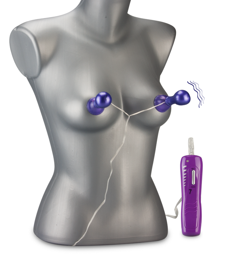 Ferngesteuerte Nippelsauger mit Vibration