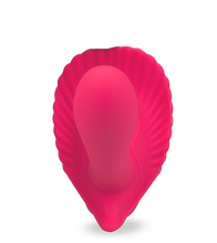 Load image into Gallery viewer, Ferngesteuerte Vibro-Muschel mit großem Innendildo