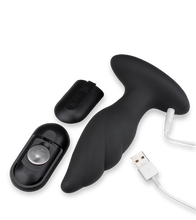Load image into Gallery viewer, Ferngesteuerter Analplug mit Vibration Aïnata
