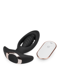 Load image into Gallery viewer, Ferngesteuerter Analplug mit Vibration Anchor