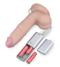 Load image into Gallery viewer, Ferngesteuerter Dildo-Vibrator mit XL-Durchmesser