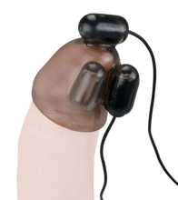 Load image into Gallery viewer, Ferngesteuerter Eichel-Masturbator mit Vibration