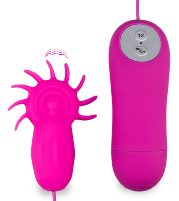 Ferngesteuerter Klitorisstimulator mit Minizungen