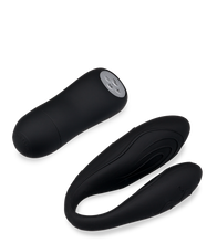 Load image into Gallery viewer, Ferngesteuerter Paar-Vibrator Lov'Inside™ – Schwarz