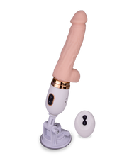 Load image into Gallery viewer, Ferngesteuerter Stoßdildo mit Rotation Randy