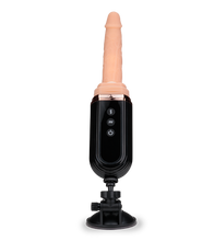 Load image into Gallery viewer, Ferngesteuerter Stoßdildo mit Vibration und Saugnapf Owen