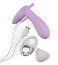 Load image into Gallery viewer, Ferngesteuerter Unterhosen-Vibrator mit Heizung Bella