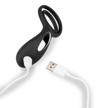 Load image into Gallery viewer, Ferngesteuerter Vibrator mit Penis- und Hodenring für Paare