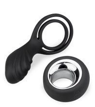 Load image into Gallery viewer, Ferngesteuerter Vibrator mit Penis- und Hodenring für Paare