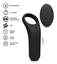 Load image into Gallery viewer, Ferngesteuerter Vibro-Cockring mit 9 Modi