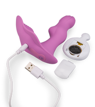 Load image into Gallery viewer, Ferngesteuerter Vibro-Slip mit Innendildo