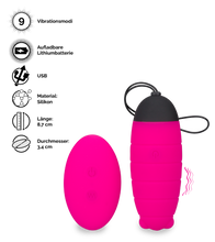 Load image into Gallery viewer, Ferngesteuertes Vibro-Ei Baby Bee