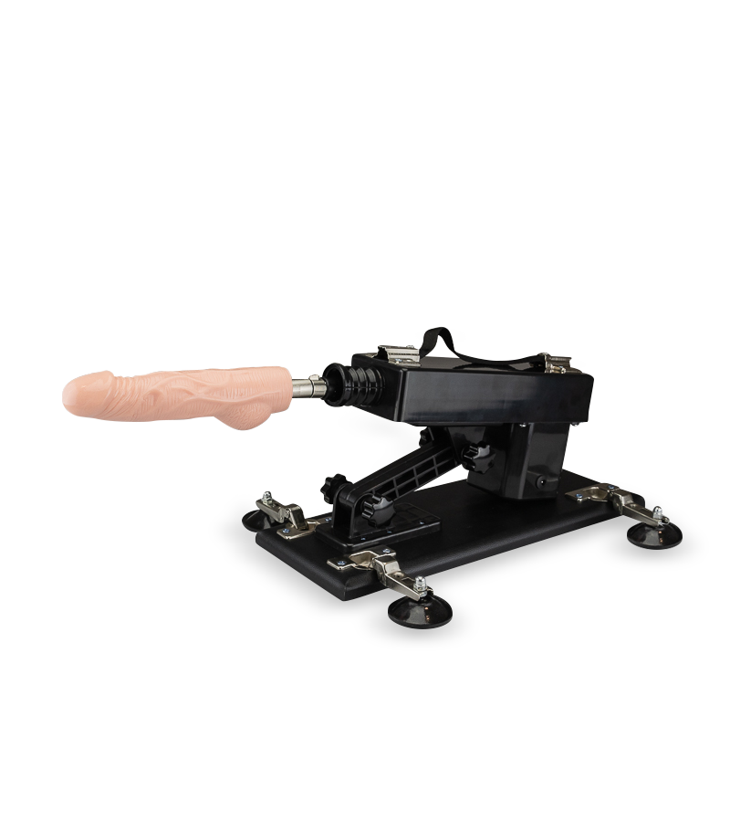 Fickmaschine mit 4 Aufsätzen