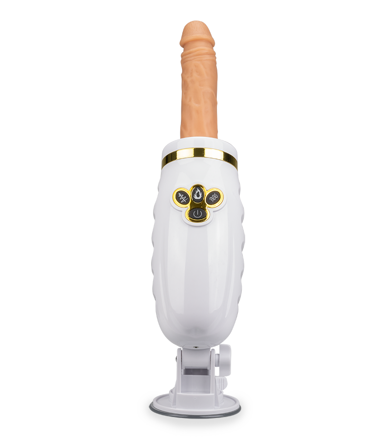 Fickmaschine mit Heizdildo und 16 Stufen