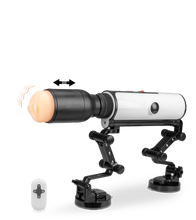 Load image into Gallery viewer, Fickmaschine mit vibrierendem Masturbator