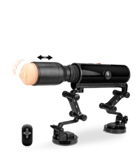Load image into Gallery viewer, Fickmaschine mit vibrierendem Masturbator