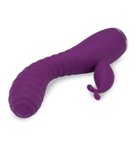 Load image into Gallery viewer, G-Punkt-Vibrator mit Klitorisreizer Wendy