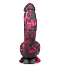 Load image into Gallery viewer, Gebogener Silikon-Dildo mit Saugnapf