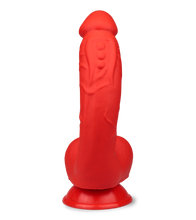 Load image into Gallery viewer, Gebogener Silikon-Dildo mit Saugnapf
