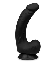 Load image into Gallery viewer, Gebogener Silikon-Dildo mit Saugnapf