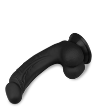 Load image into Gallery viewer, Gebogener Silikon-Dildo mit Saugnapf