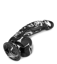 Load image into Gallery viewer, Gebogener Silikon-Dildo mit Saugnapf