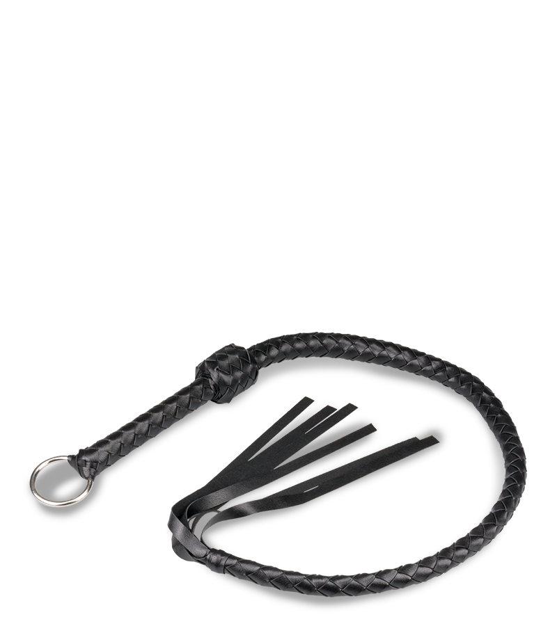Geflochtene BDSM-Peitsche 105 cm